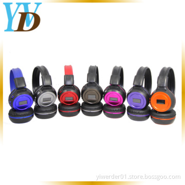 Multi-Function More Color Outdoor Portable Folding Sport Wireless TF Card FM Headphone (YWD-TF2)